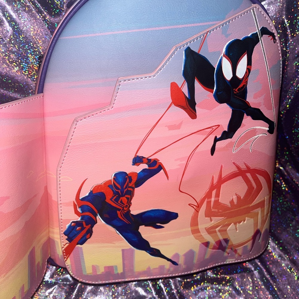 Spider Verse Mini Backpack - Picture 3 of 7